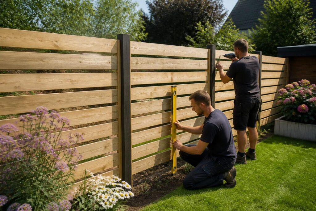ontdek praktische tips voor het laten plaatsen van een duurzame schutting die lang meegaat en uw tuin perfect afsluit.