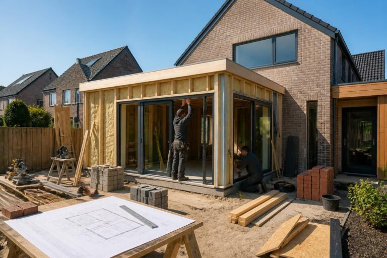 ontdek welke kosten verbonden zijn aan de uitbouw van uw huis en krijg inzicht in materiaal-, arbeids- en bijkomende kosten voor een succesvolle uitbreiding.