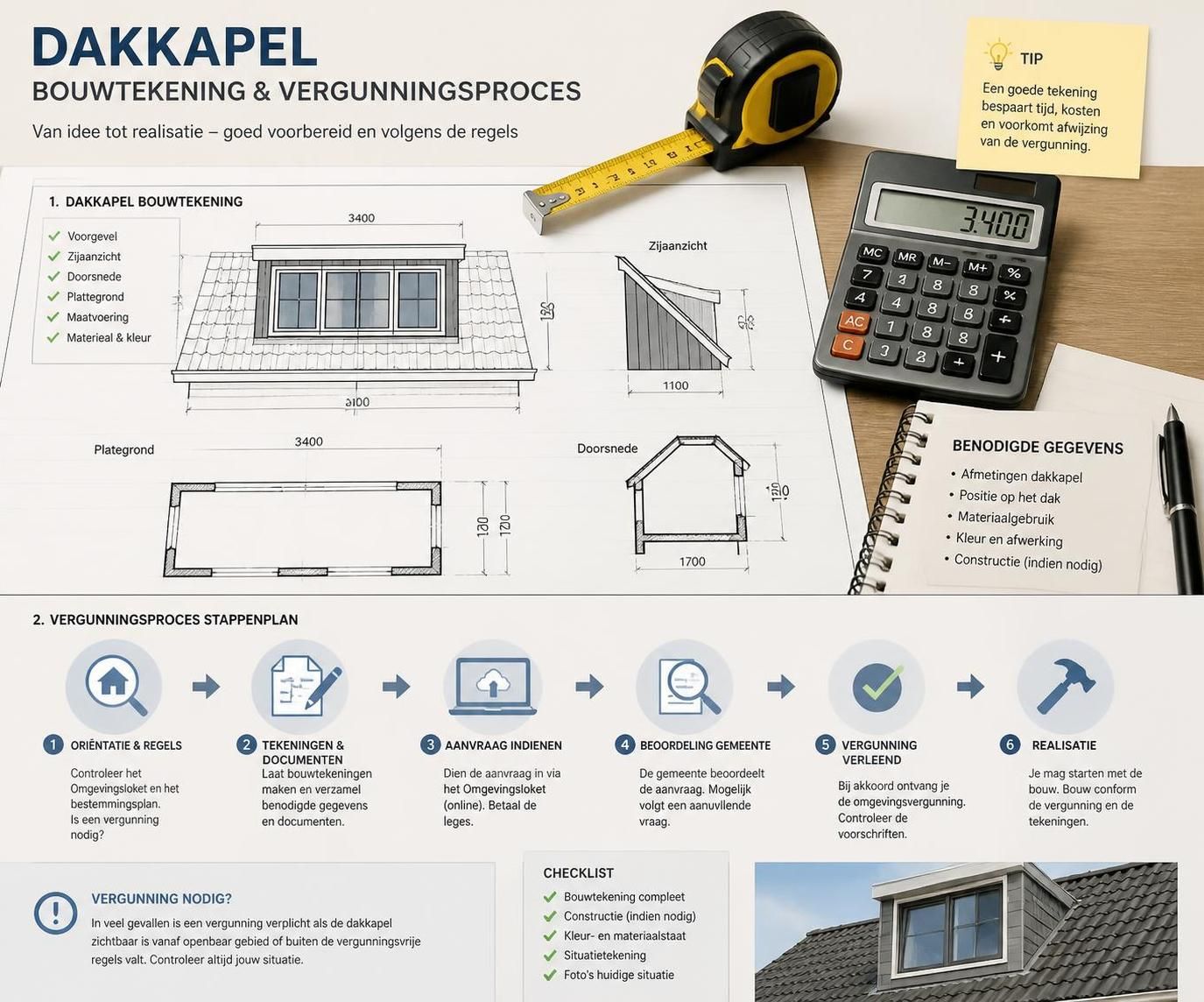ontdek de kosten van een dakkapel en leer waar je op moet letten bij het kiezen en installeren van een dakkapel voor jouw woning.