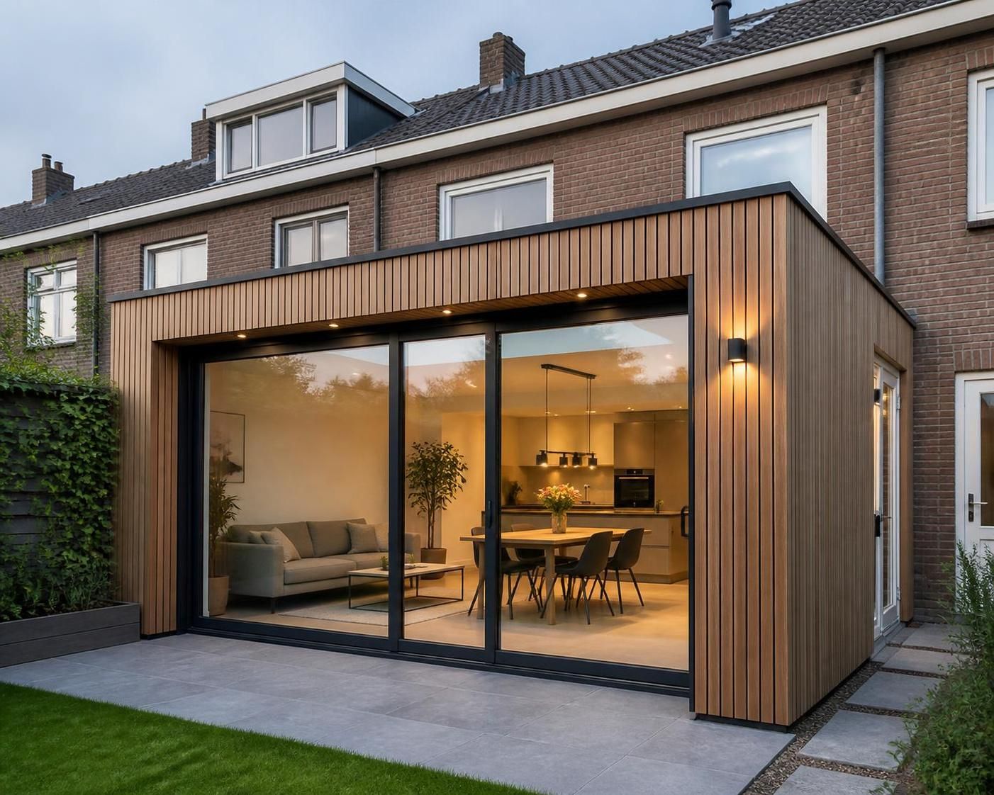 ontdek in 2026 de kosten van een prefab aanbouw, inclusief materiaal- en arbeidsprijzen, voor een snelle en efficiënte uitbreiding van uw woning.